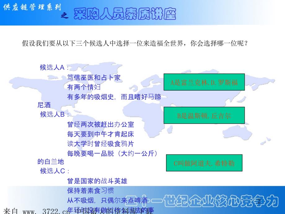 供应链管理课程系列--采购人员素质讲座(ppt46)【物流精选】_第2页