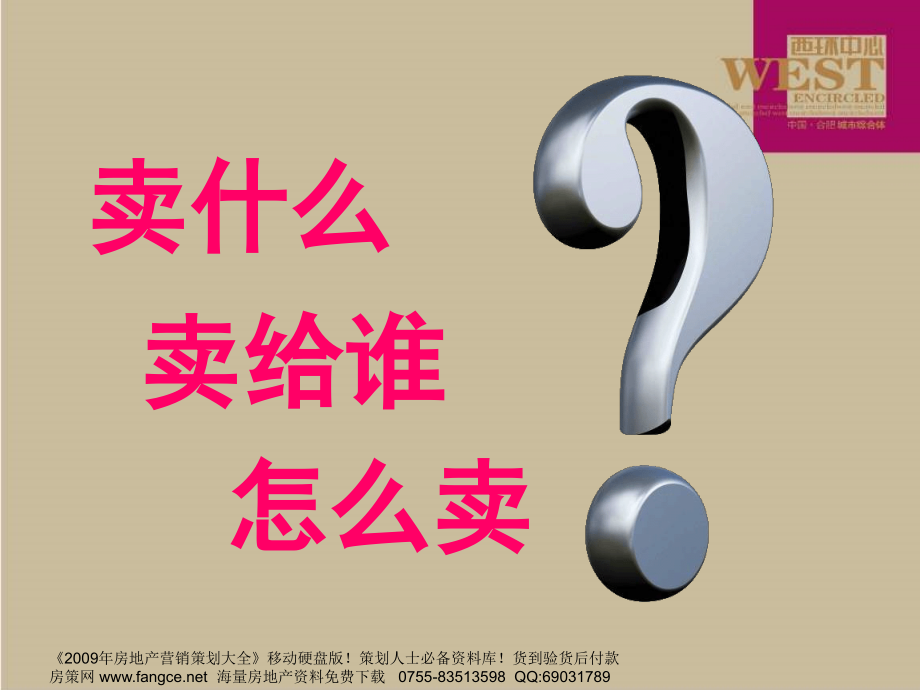 合肥西环五大街城市综合体项目营销策划全案-111PPT-2008年_第2页