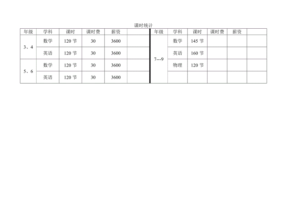 三年级课程表_第4页