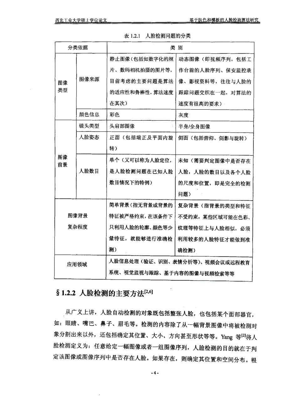 基于肤色和模板的人脸检测算法研究_第5页