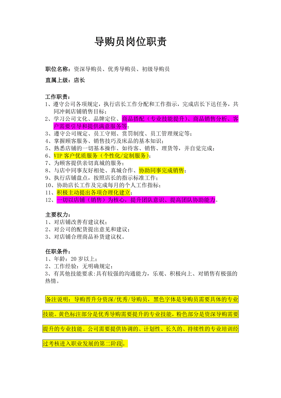 岗位职责和评分表_第1页