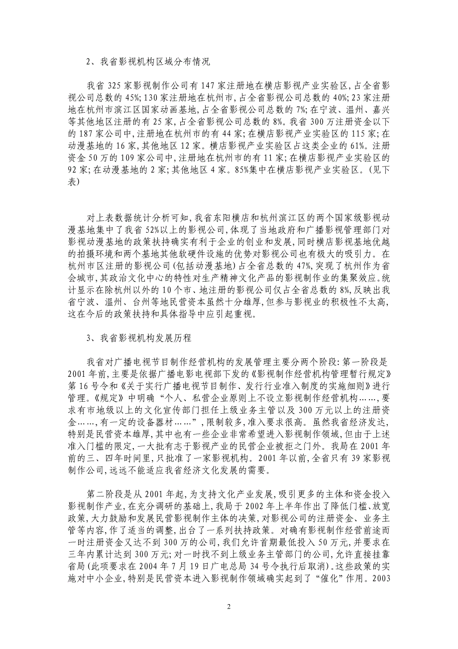 浅析我省影视机构准入机制中注册资金现状、问题及对策建议_第2页