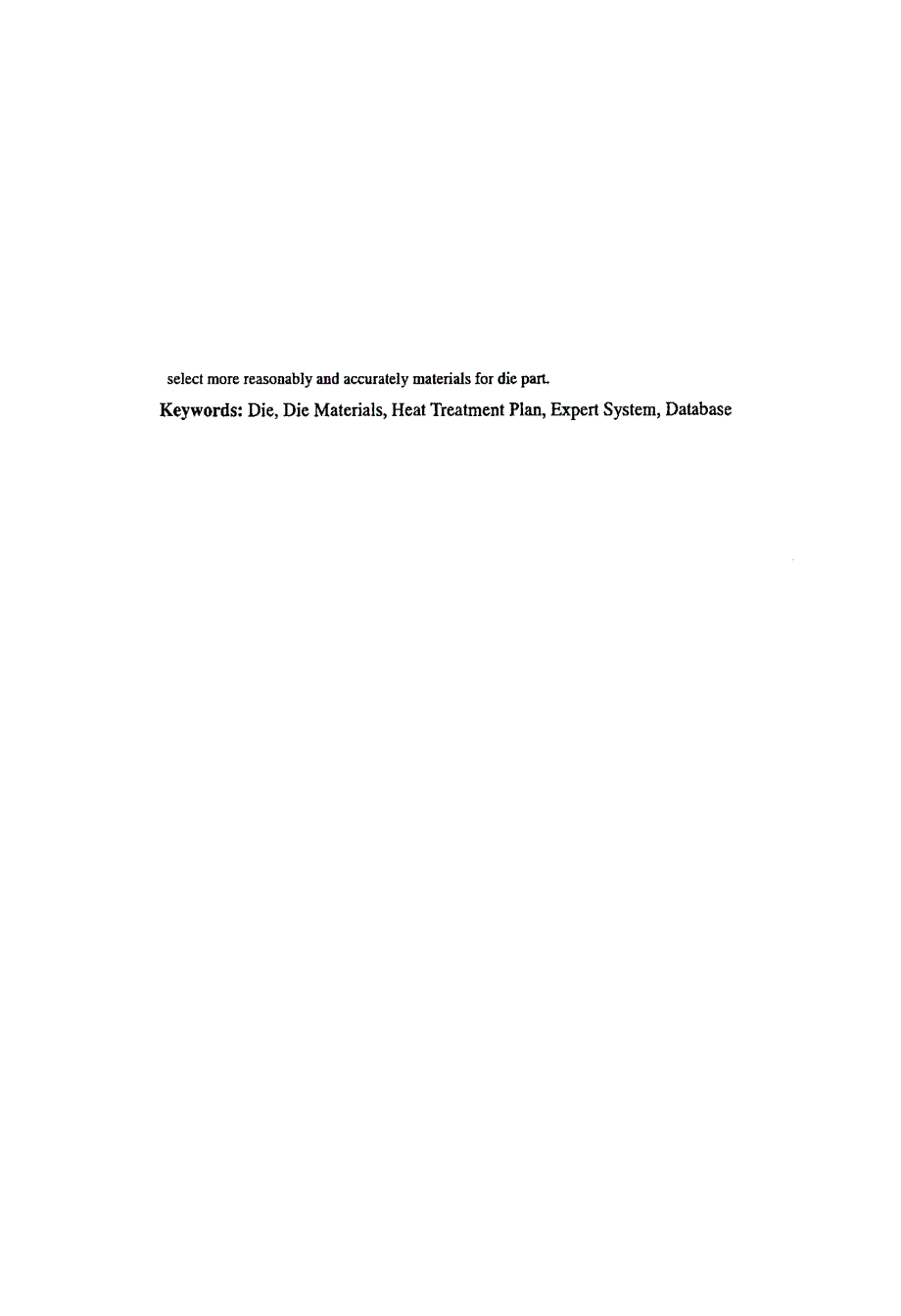 冲压模具选材及热处理工艺方案制定专家系统的研究与开发_第3页