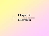 电气工程及其自动化专业英语 Chapter  2 Electronics