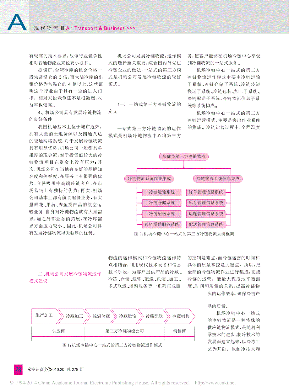 机场公司第三方冷链物流运作模式研究_第2页