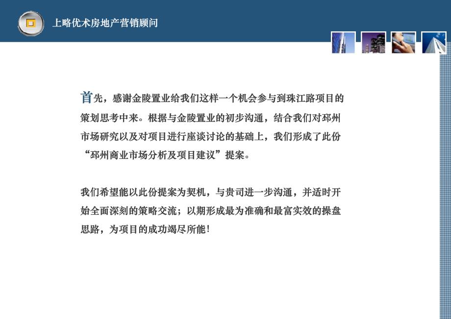 2008年江苏邳州金陵置业项目商业市场研究及规划销售建议_第2页