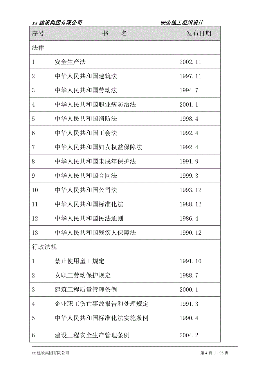 7#楼安全施工组织设计_第4页