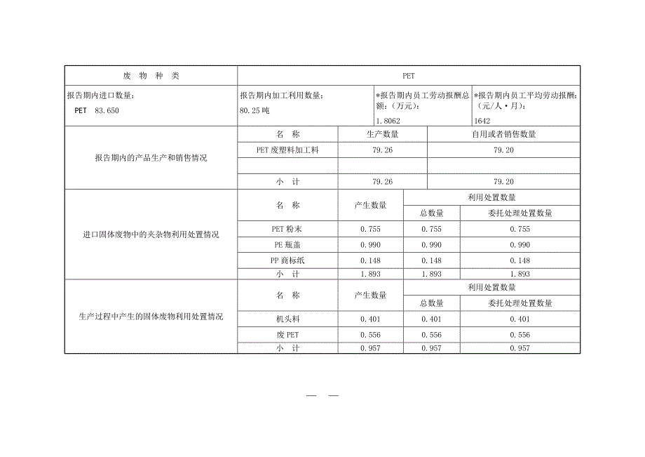 进口固体废物加工利用经营情况报表_28173_第4页