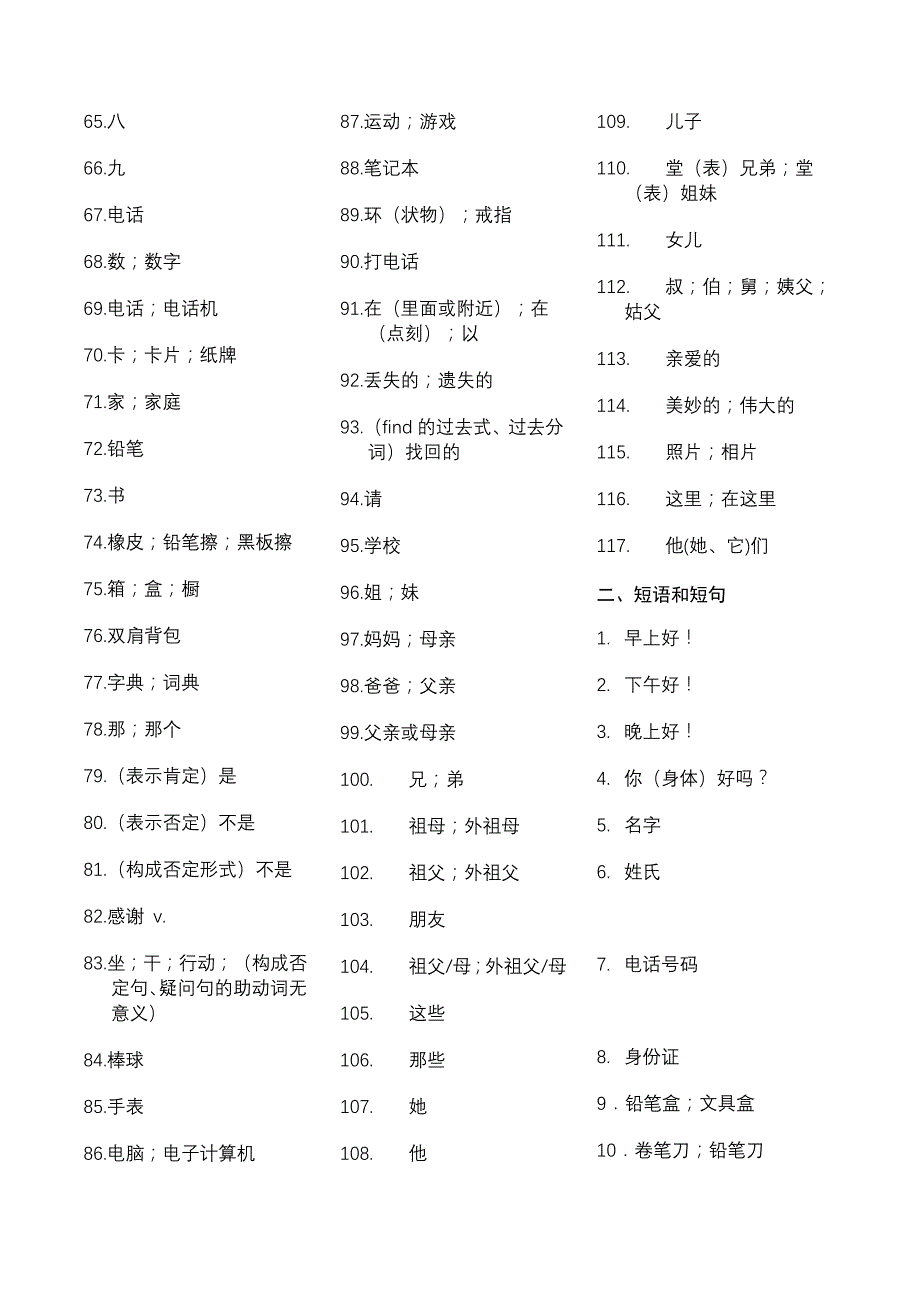 初一单词测试_第2页