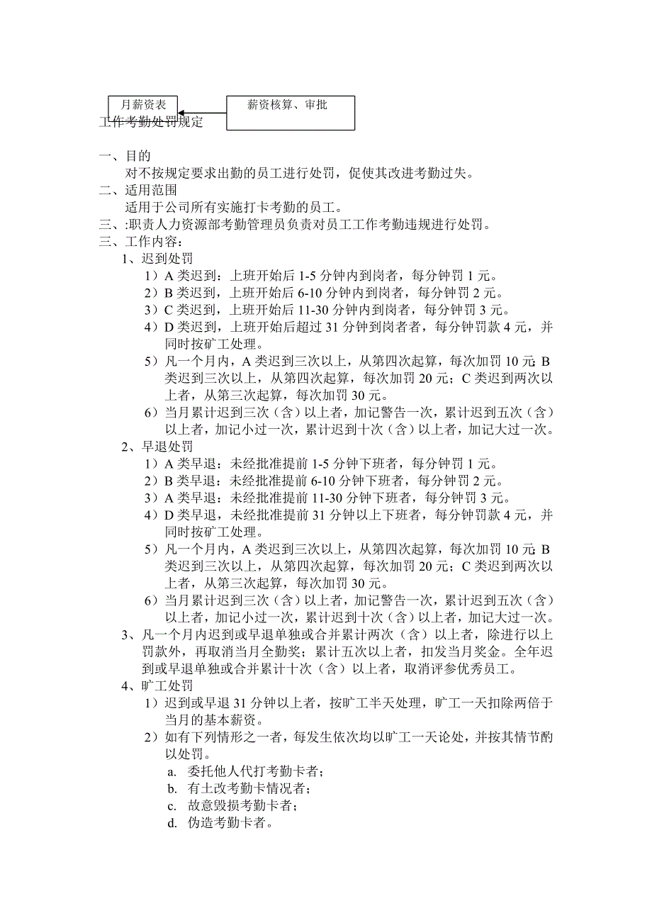 107云南玛莉亚女子医院考勤管理流程_第2页