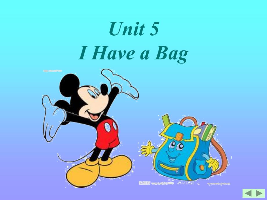 陕旅版英语三上《Unit 5 I have a bag》课件2_第3页