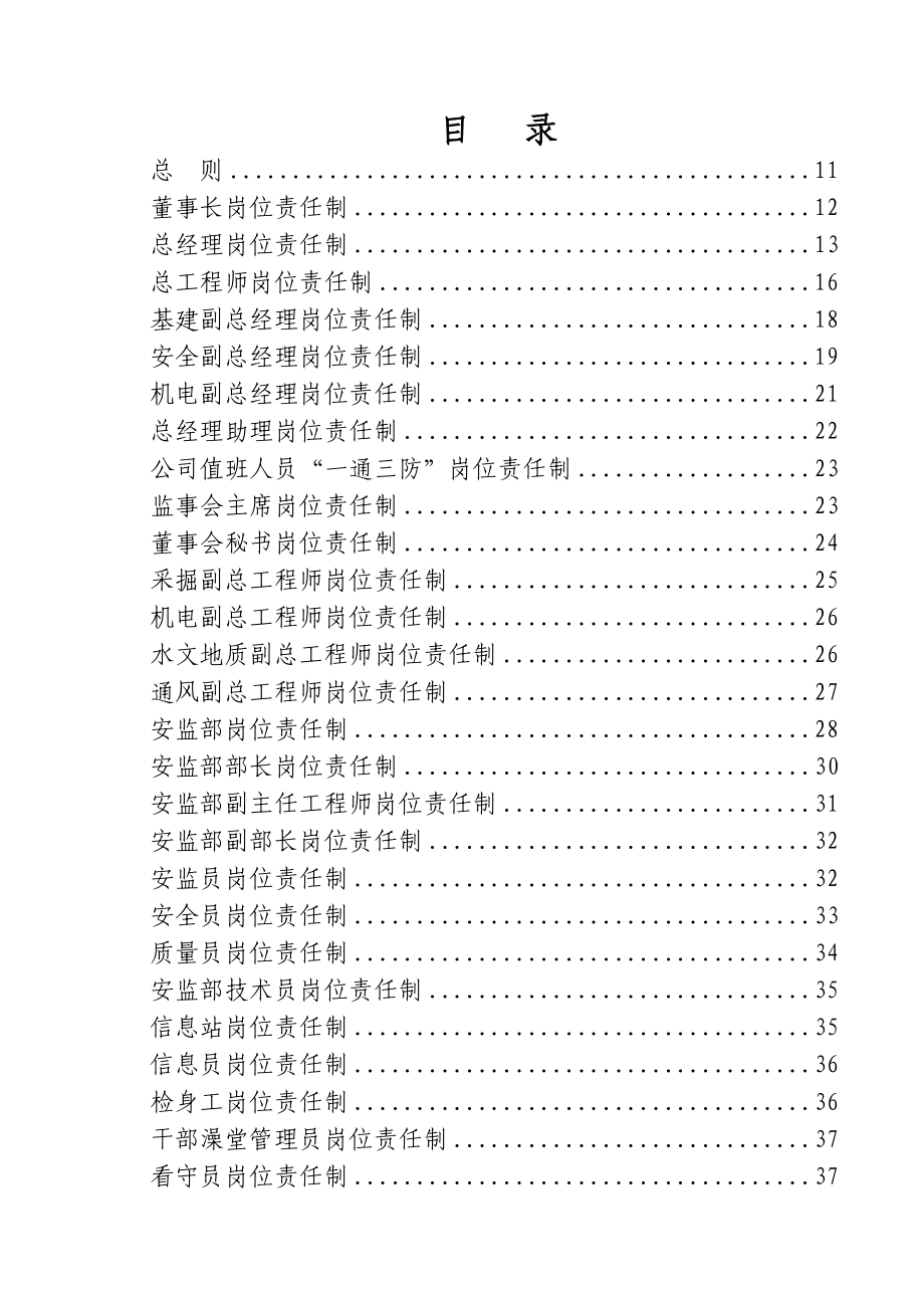 腾龙煤业公司岗位责任制汇编p183_第2页