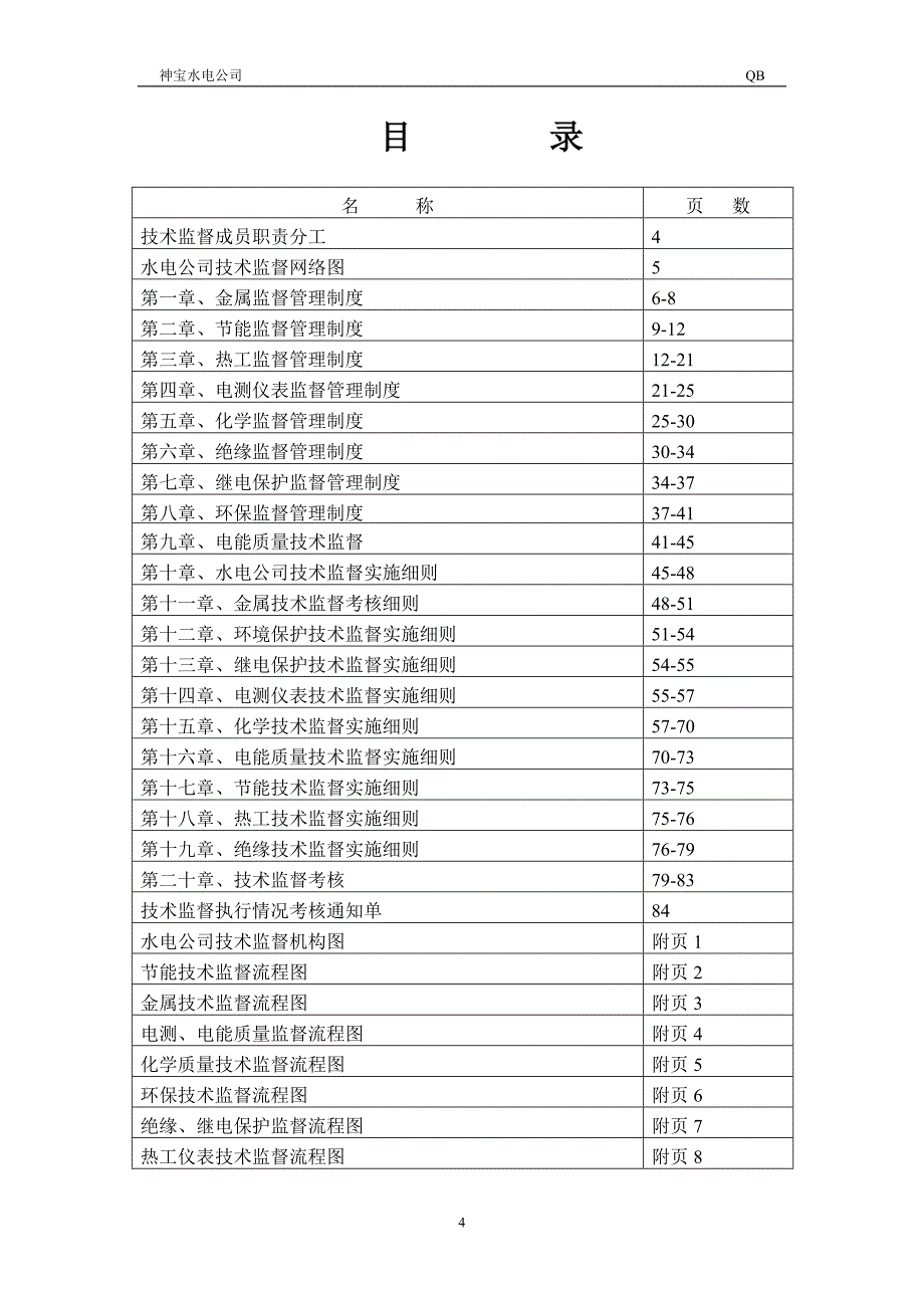 某水电公司2011年技术监督管理制度及实施细则_第4页