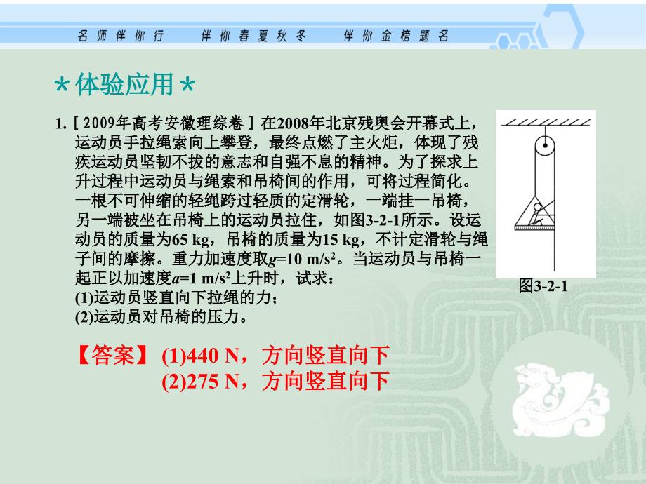 牛顿定律的应用两类动力学问题与超重、失重_第2页