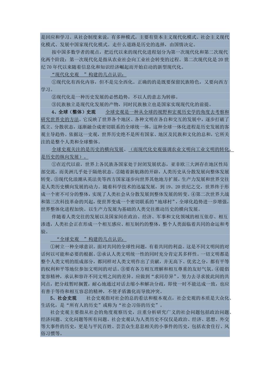 高考复习专题多元史观_第3页