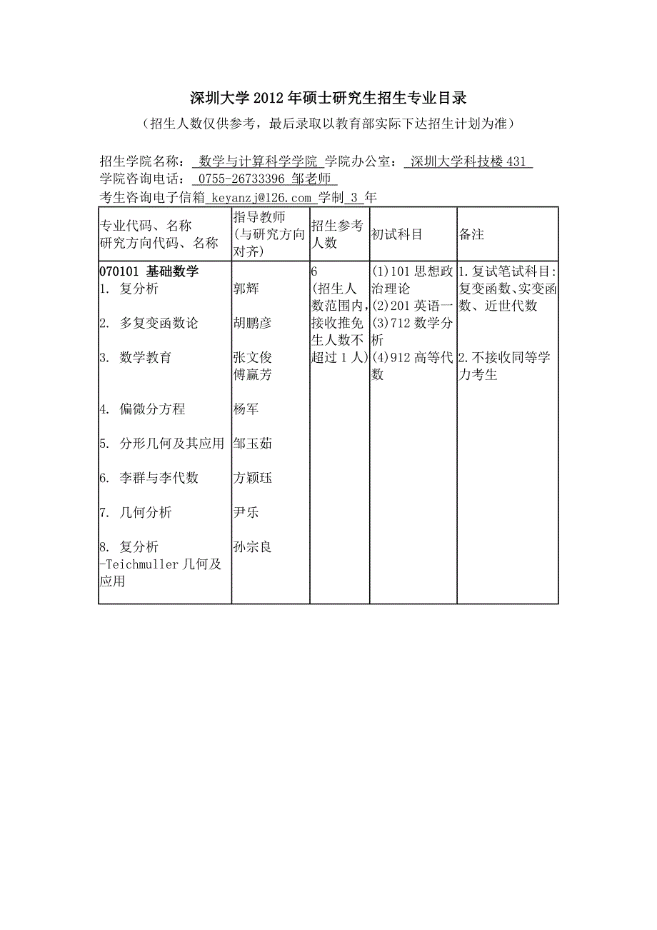 基础数学考研科目_第1页