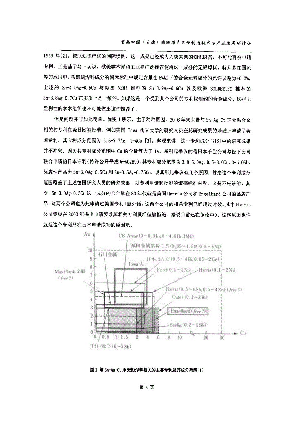 无铅焊料合金成分的专利问题之我见_第4页