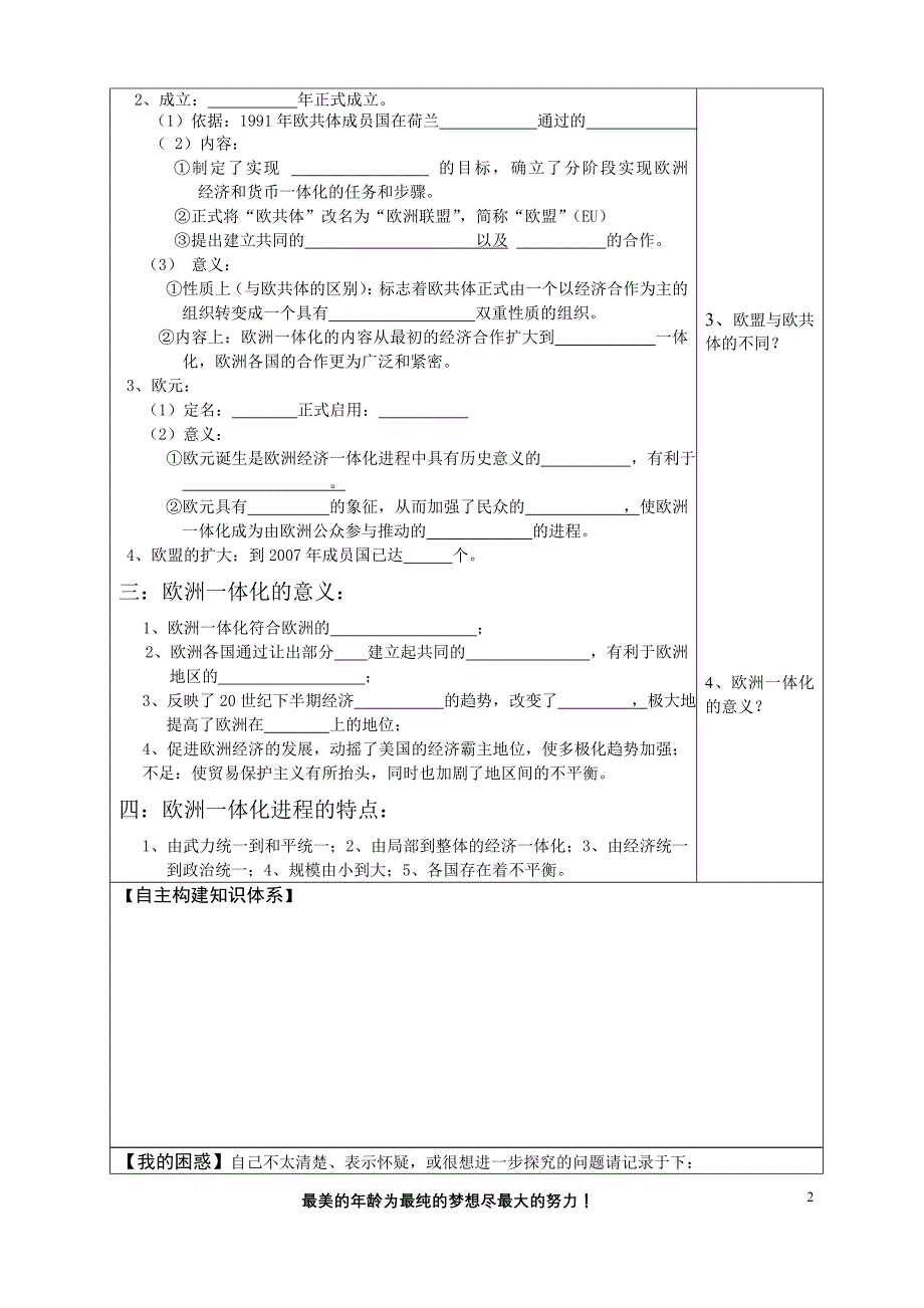 第24课 欧洲一体化_第2页