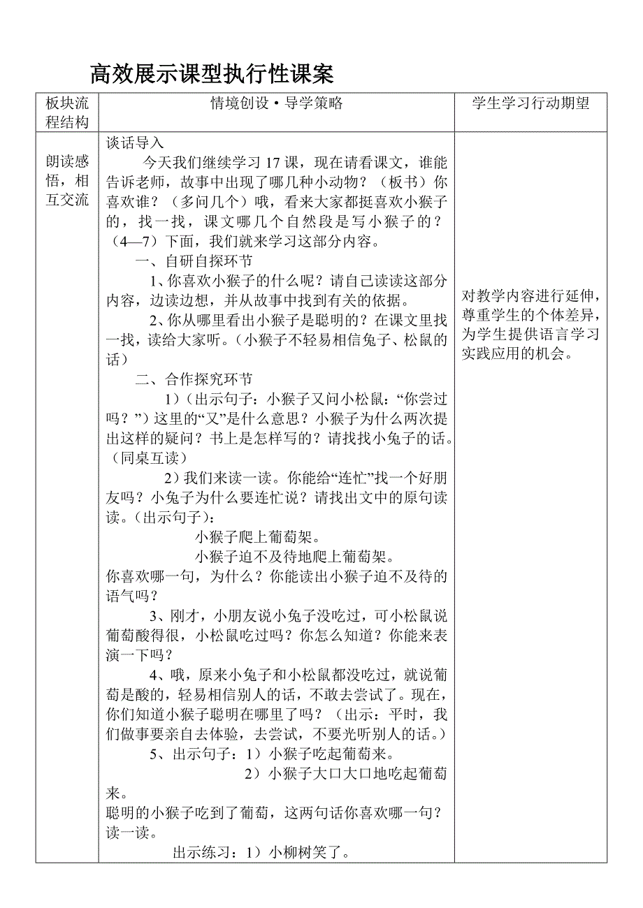 17、酸的和甜的2导学稿_第2页