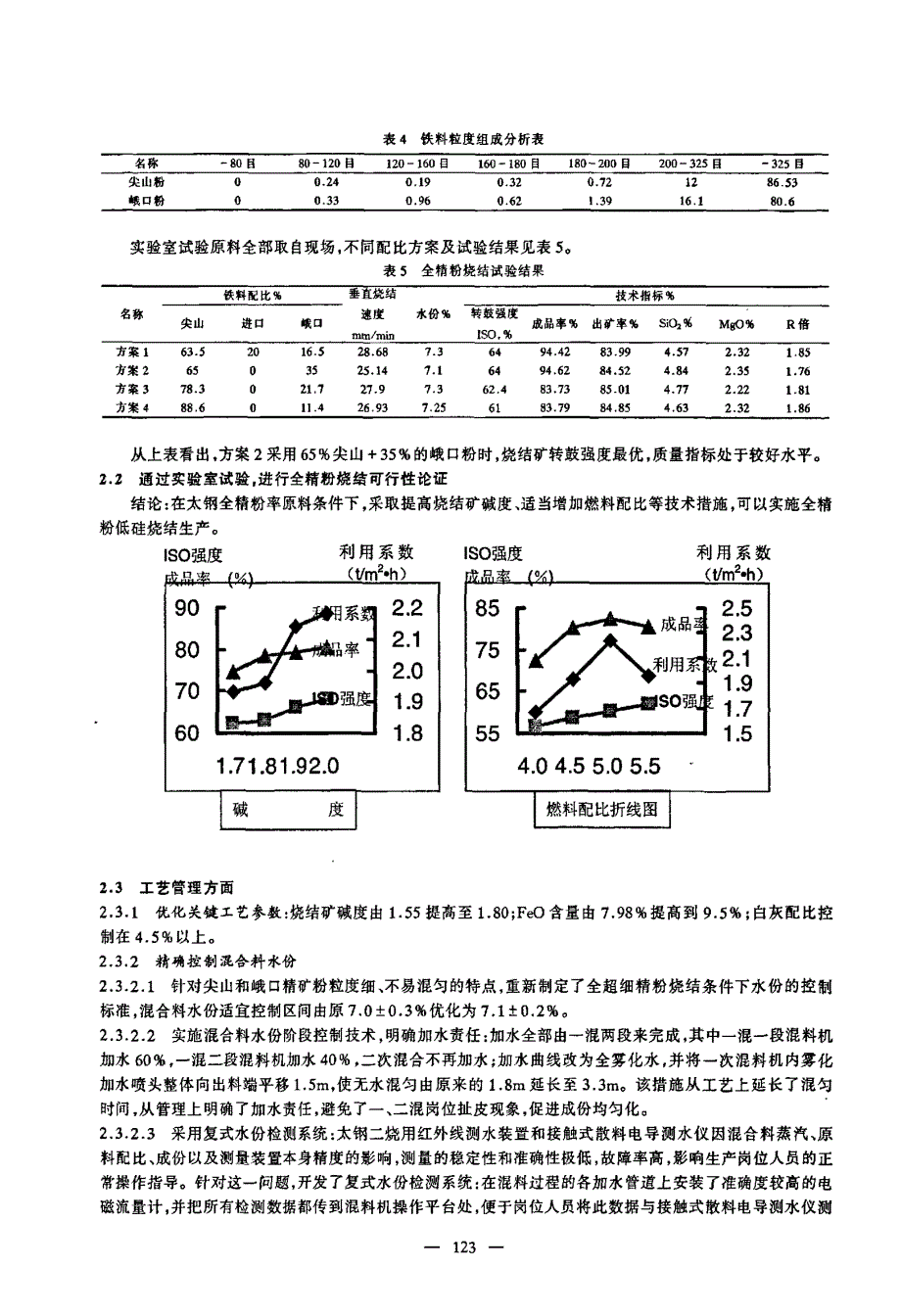 太钢烧结生产技术进步_第2页