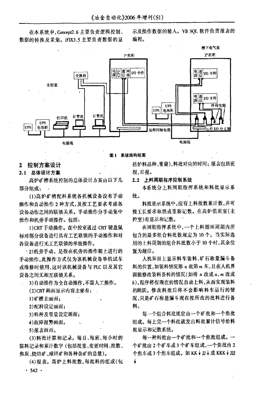 新钢公司7＃高炉矿槽PLC控制系统_第2页