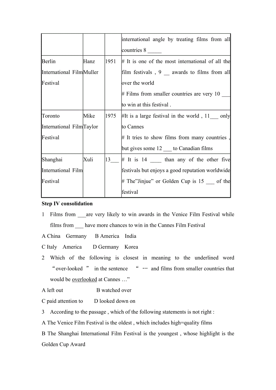 高二下册Module 8《Unit4 Films and film events》word教学设计（牛津译林版）教案_第3页