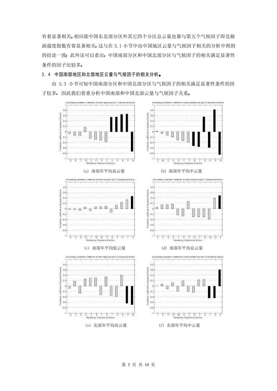 气候动力因子对中国地区高中云量变化的影响研究_第5页