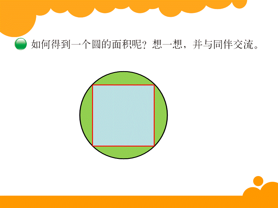 新北师大版六年级上册数学课件：1圆的面积（一）_第2页