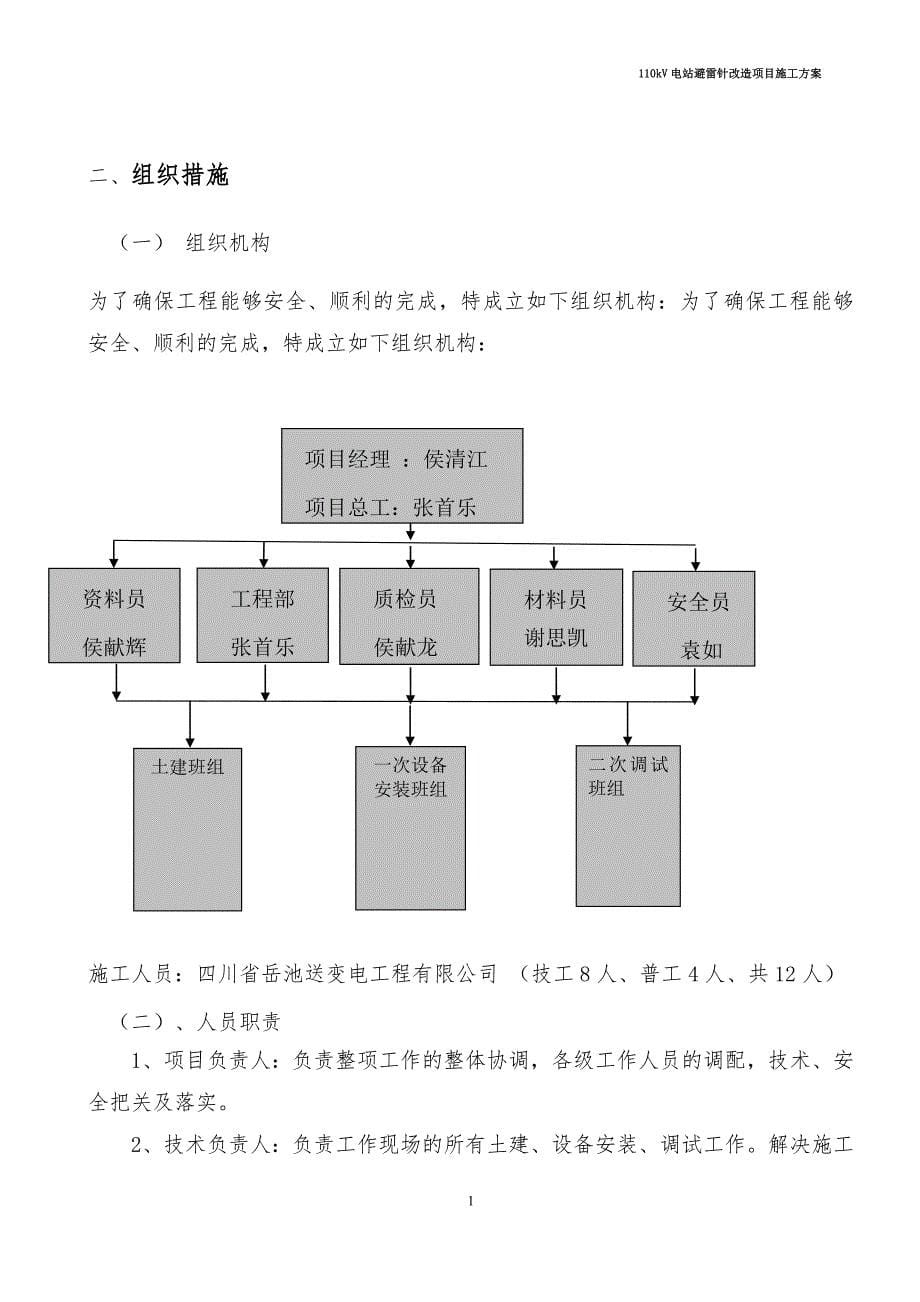 电站避雷针改造项目施工方案_第5页