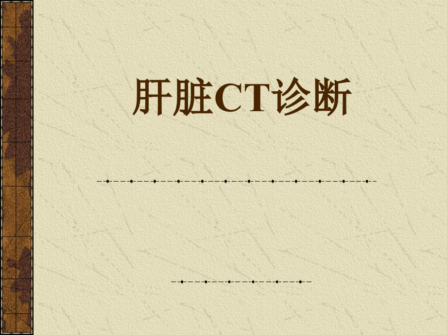 肝脏CT诊断医学PPT_第2页