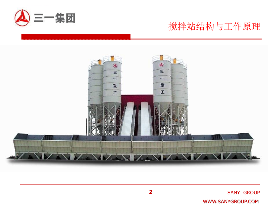 混凝土搅拌站结构与工作原理ppt培训课件_第3页