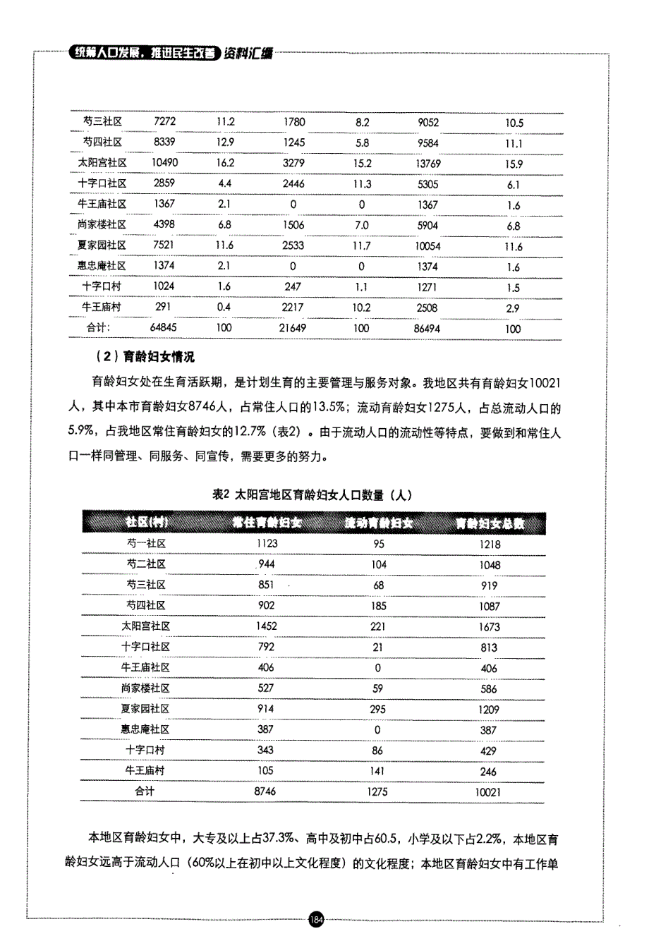 探索人口与计划生育管理服务的新途径——太阳官地区人口与计划生育工作调查与研究_第2页