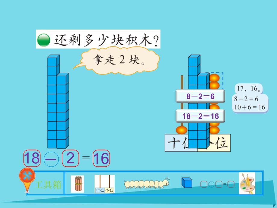 2017春一年级数学上册 第七单元 搭积木课件3 北师大版_第3页