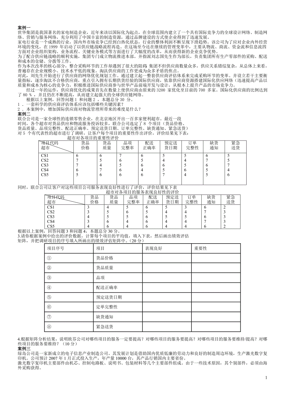 历年案例真题及答案_第1页