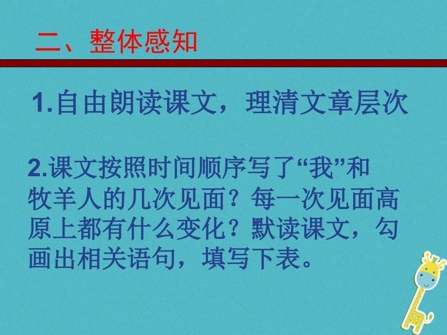 2017七年级语文上册 第14课 植树的牧羊人课件 新人教版_第5页