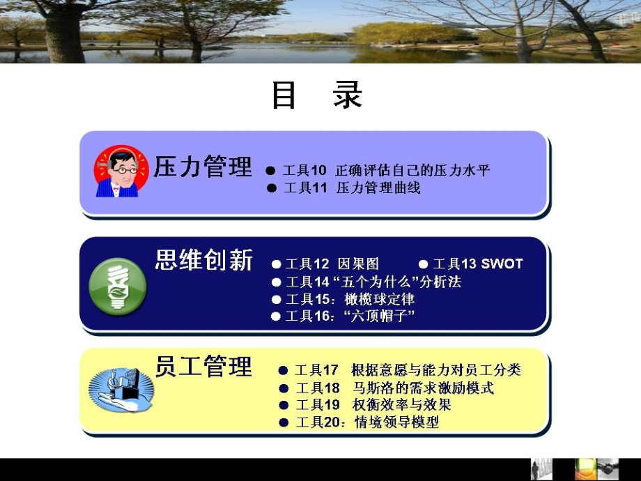 成功自我管理的29个工具37554【ppt】_第3页