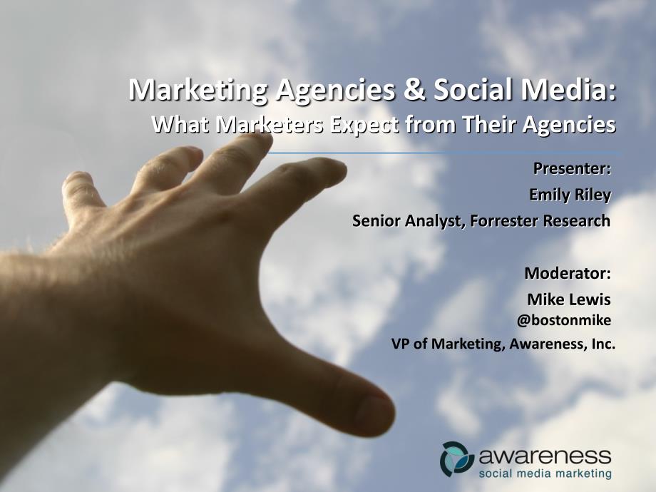 社交媒体和营销代理MarketingAgencies&SocialMedia_第1页