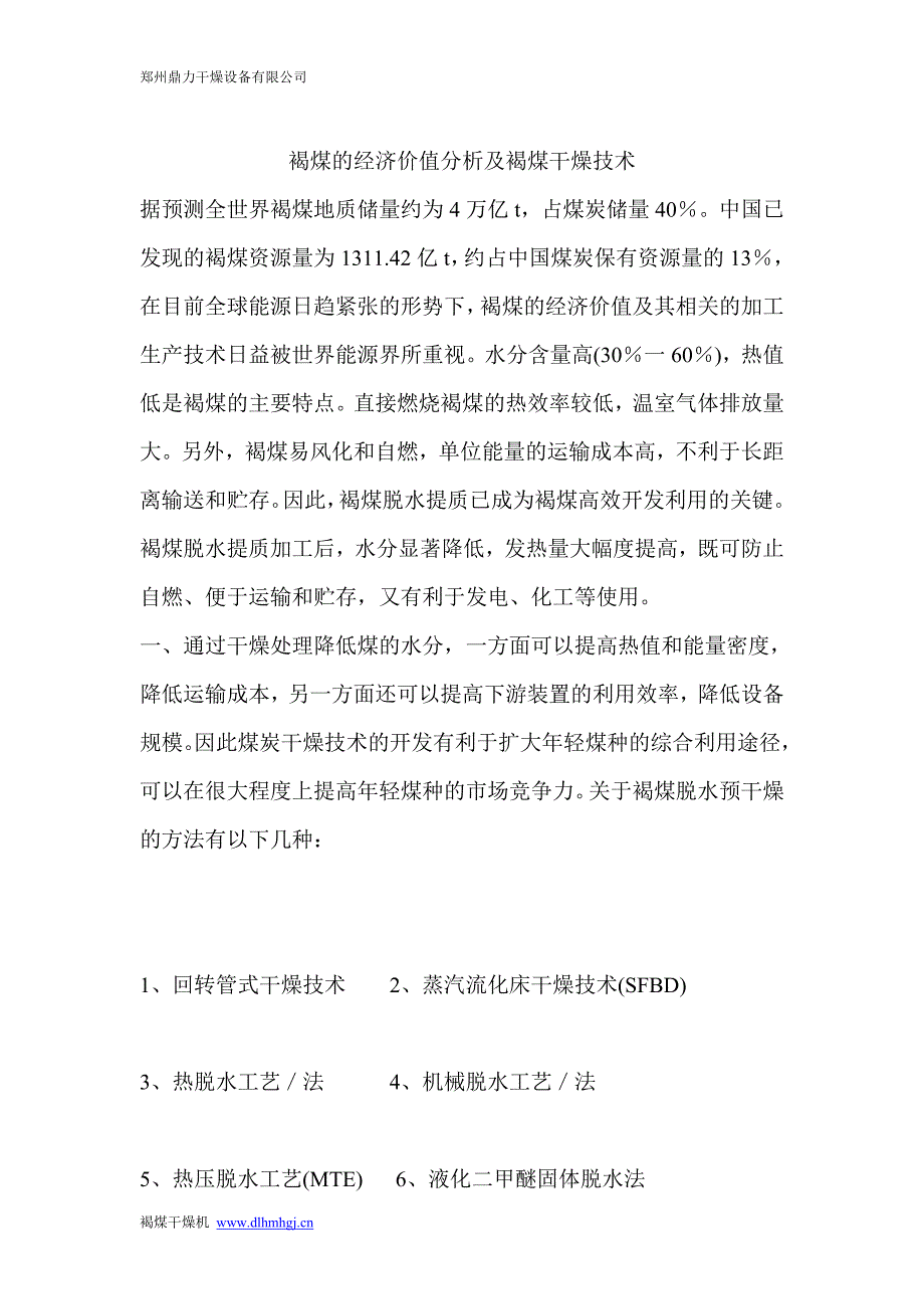 褐煤的经济价值分析及褐煤干燥技术_第3页