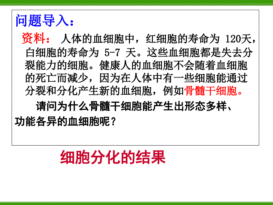 细胞的分化、衰老和凋亡及癌变ppt课件_第2页