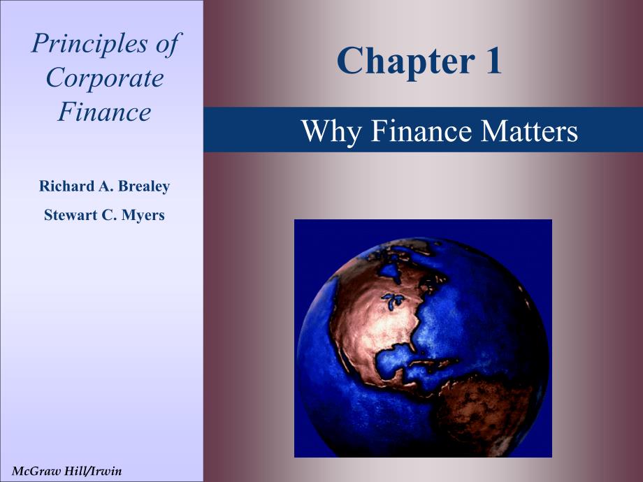 财务管理chapter_01_第1页