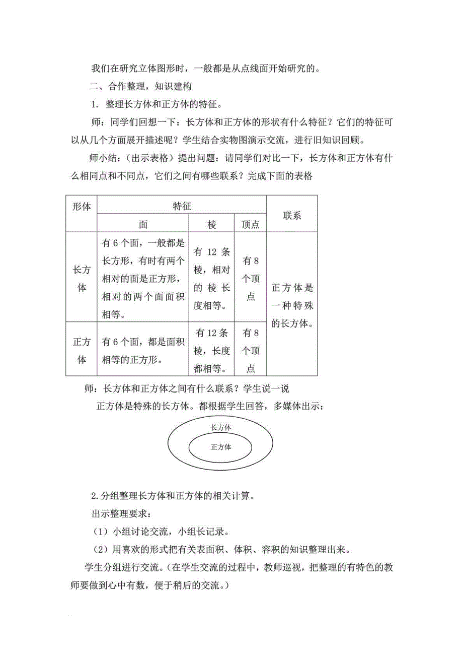 长方体正方体特与表面积复习与练习(赵辛街)_第2页