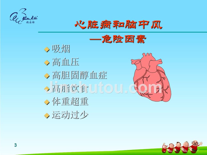 心脑血管疾病防治健康教育讲座ppt课件_第3页