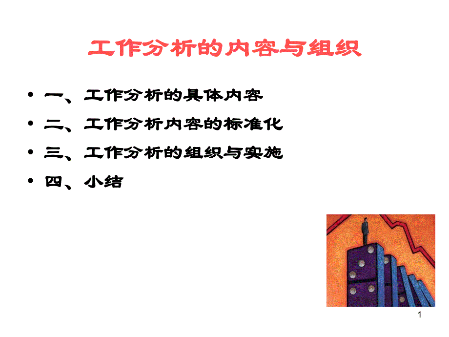 工作分析的内容与组织ppt培训课件_第1页