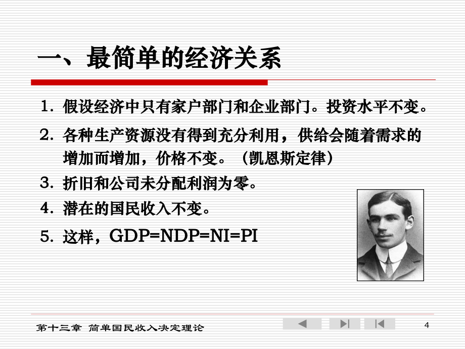 西方经济学第十三章简单国民收入决定理论08-9_第4页