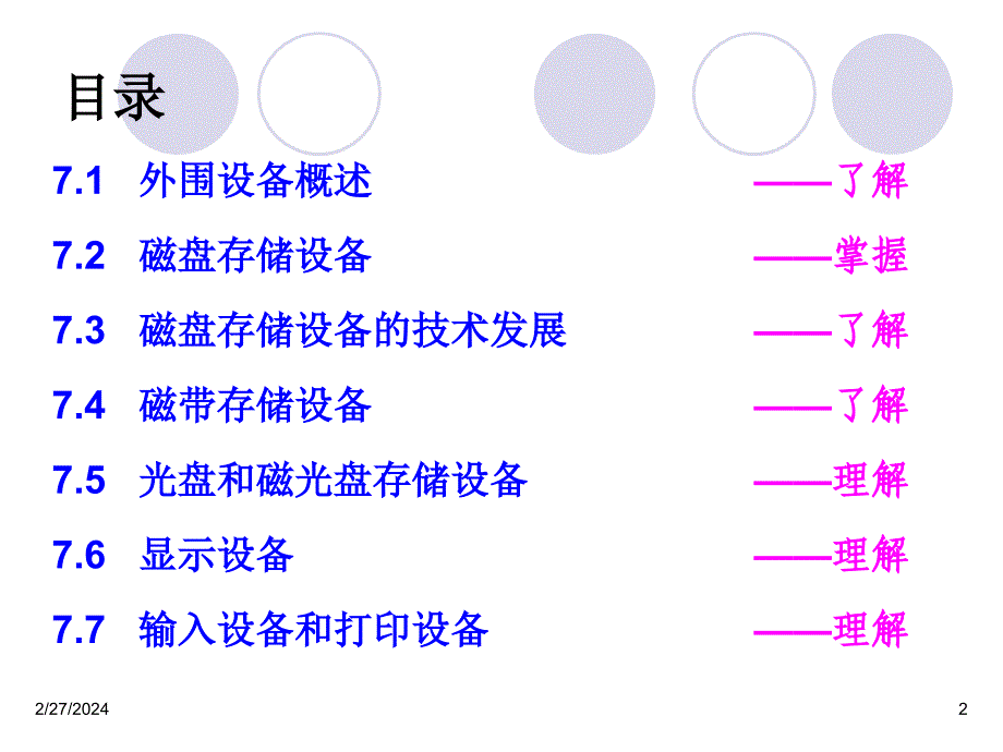 计算机组成原理第7章_外围设备_第2页