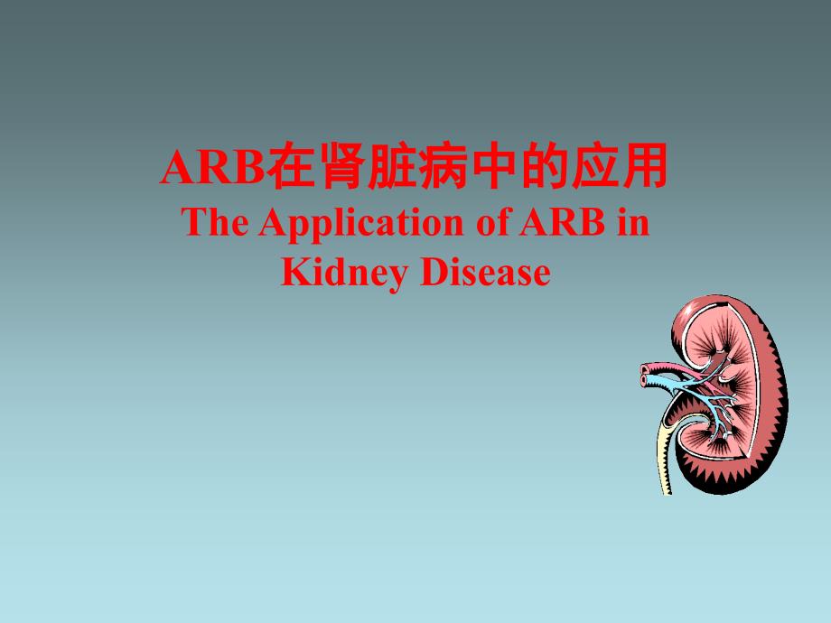 arb在肾脏病中的应用1102ppt课件_第1页