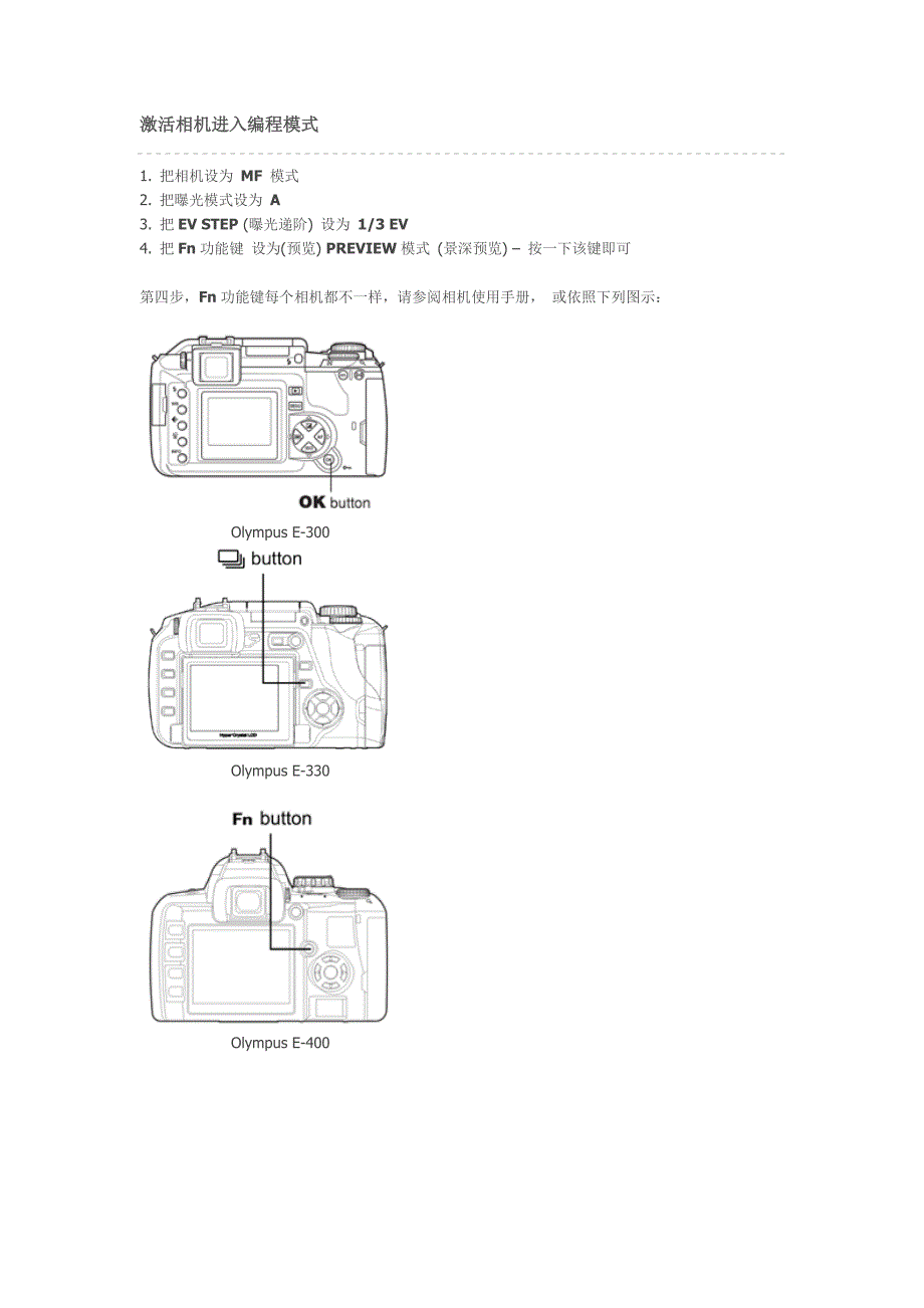 激活相机进入编程模式_第1页
