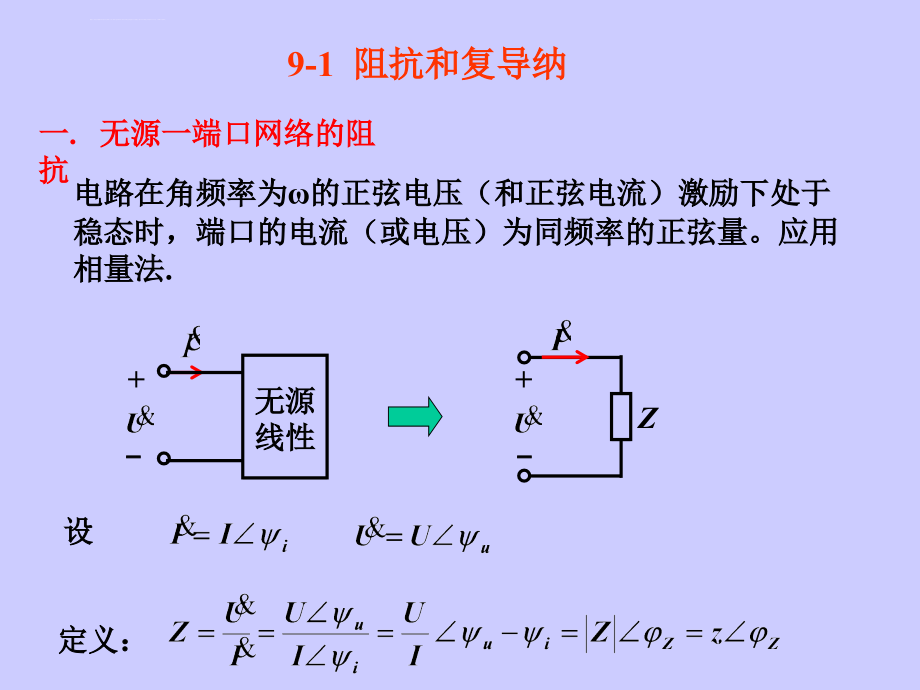 正弦电路的稳态分析ppt培训课件_第2页