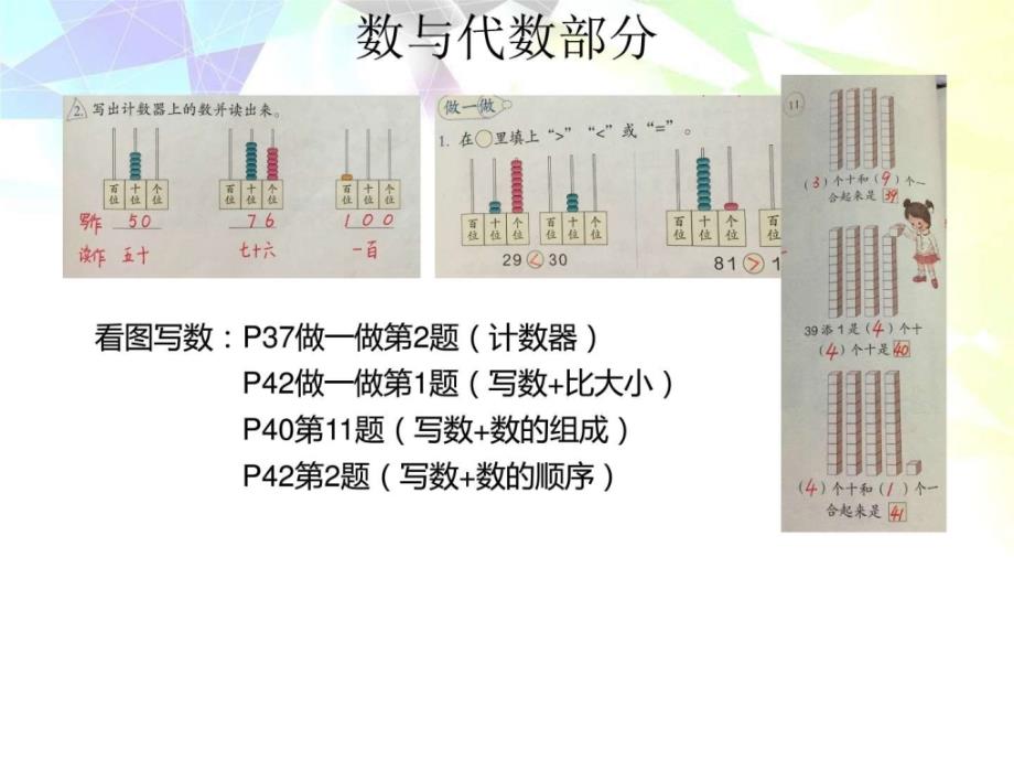 教育共同体学科期末复习研讨活动（一年级数学）ppt培训课件_第4页