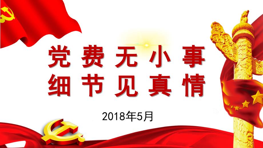 党费无小事，细节见真情_第1页